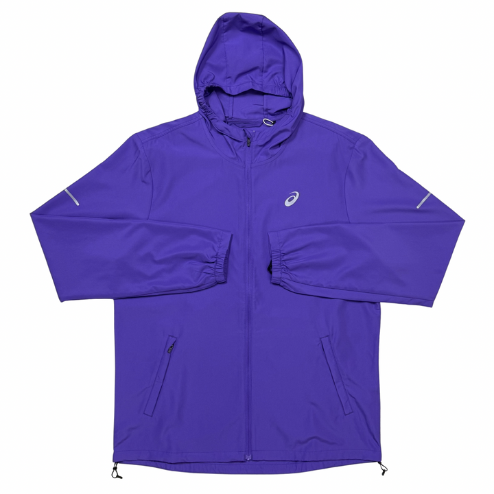 ASICS Core Run Jacket, Seamless T-Shirt & 7in Shorts ‘Purple / Grey’