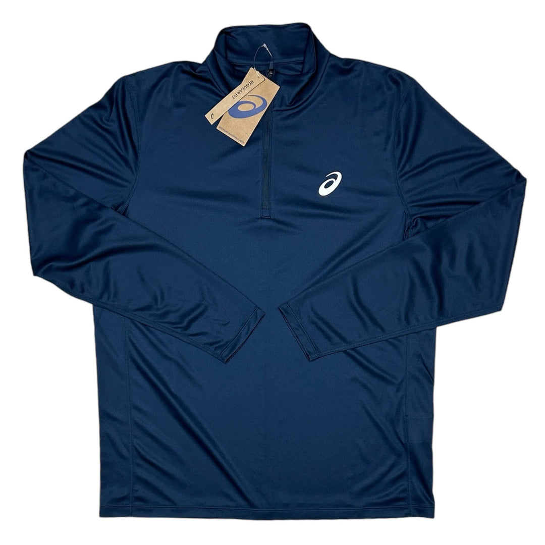 ASICS 1/4 Zip 'Dark Navy' – menswearmovement