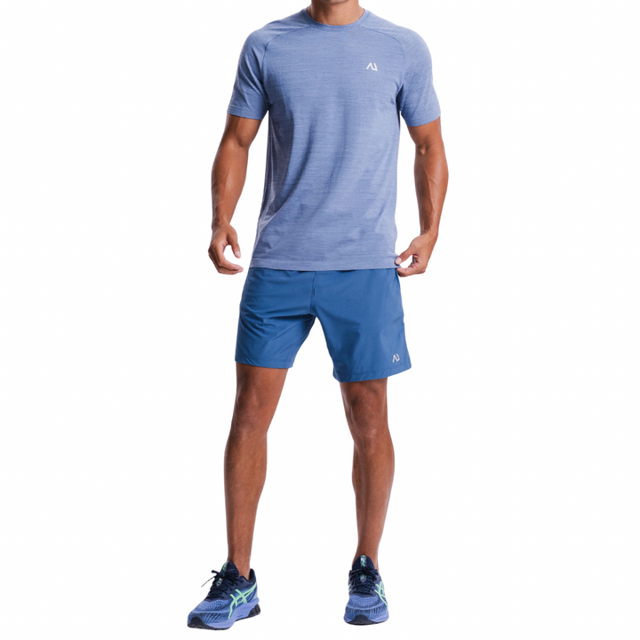 Agaru Form T-Shirt & Shorts ‘Cool Blue’