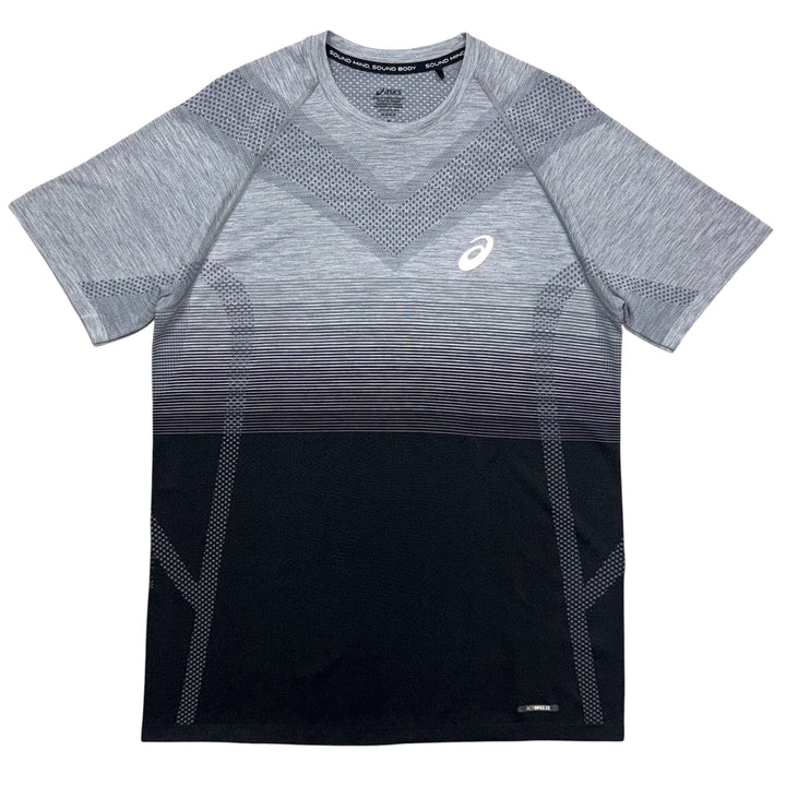 ASICS Core Jacket, Seamless T-Shirt & Core Pants ‘Grey / Black’