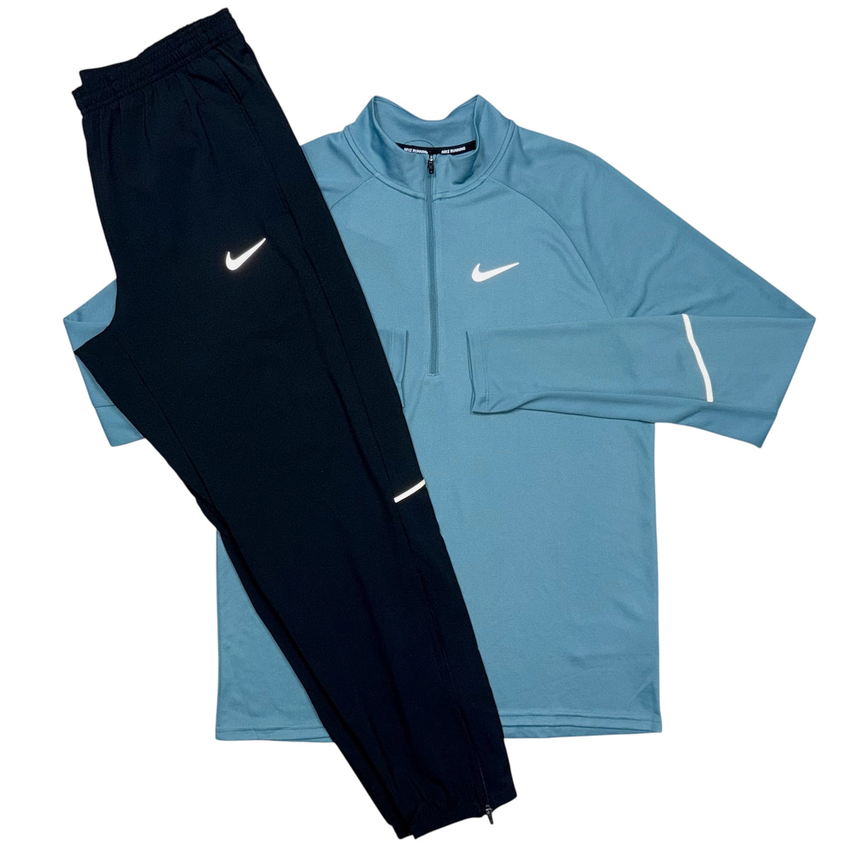 Nike Miler 1/4 Zip & Miler Pants ‘Teal / Black’