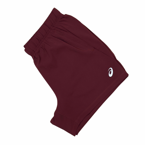 ASICS 5in Core Shorts in Burgundy