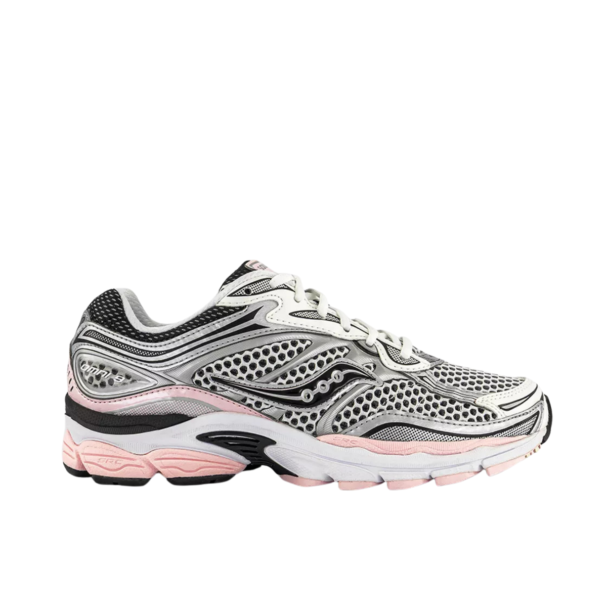 Saucony ProGrid Omni 9 in Silver Pink