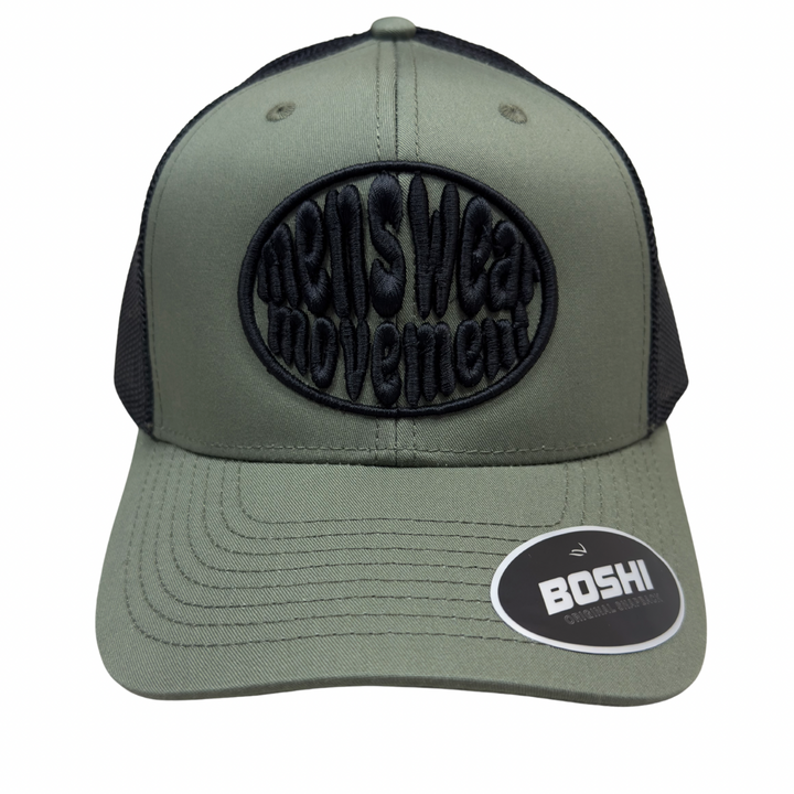 Oval Logo Cap ‘Khaki / Black'