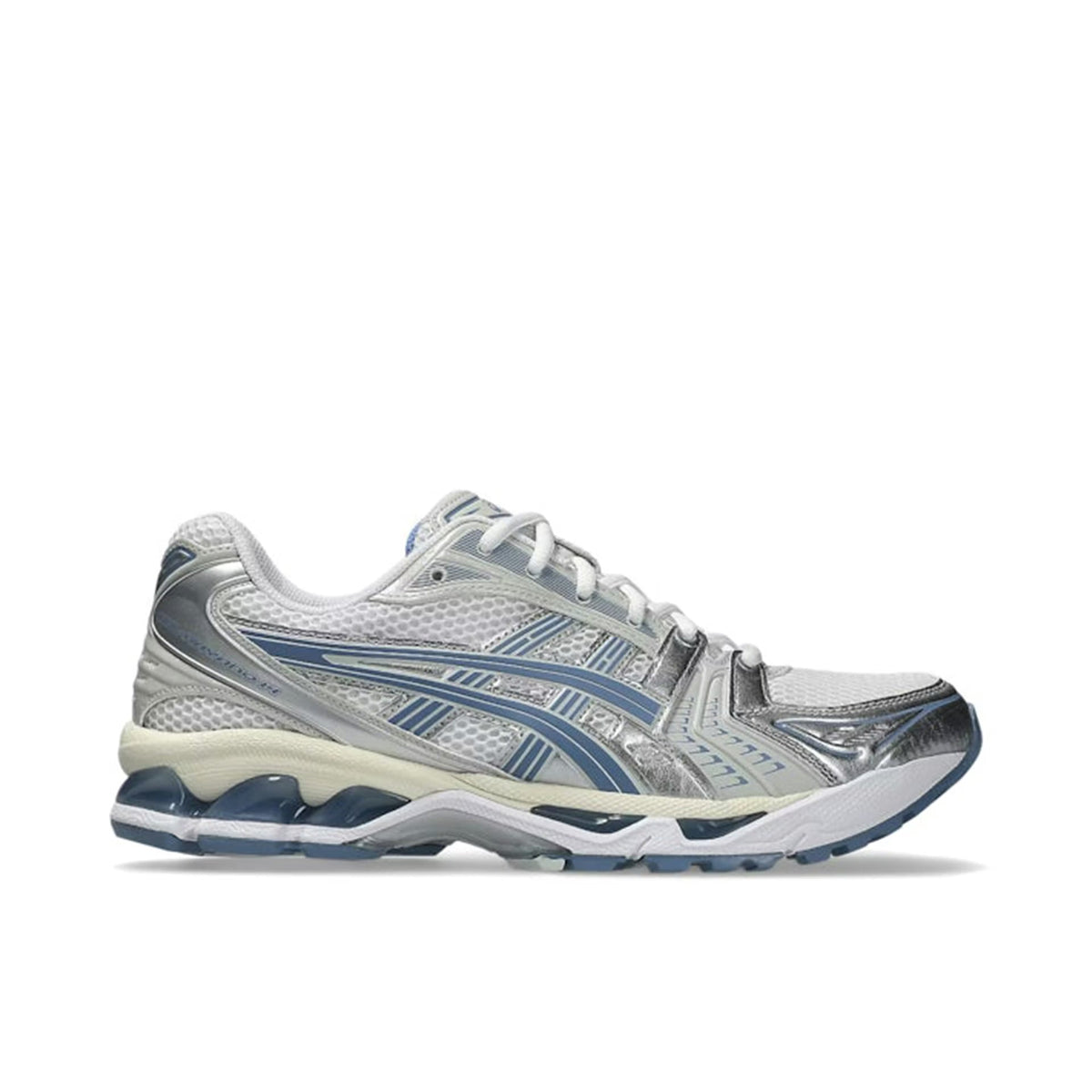 Asics GEL Kayano 14 in White Light Navy